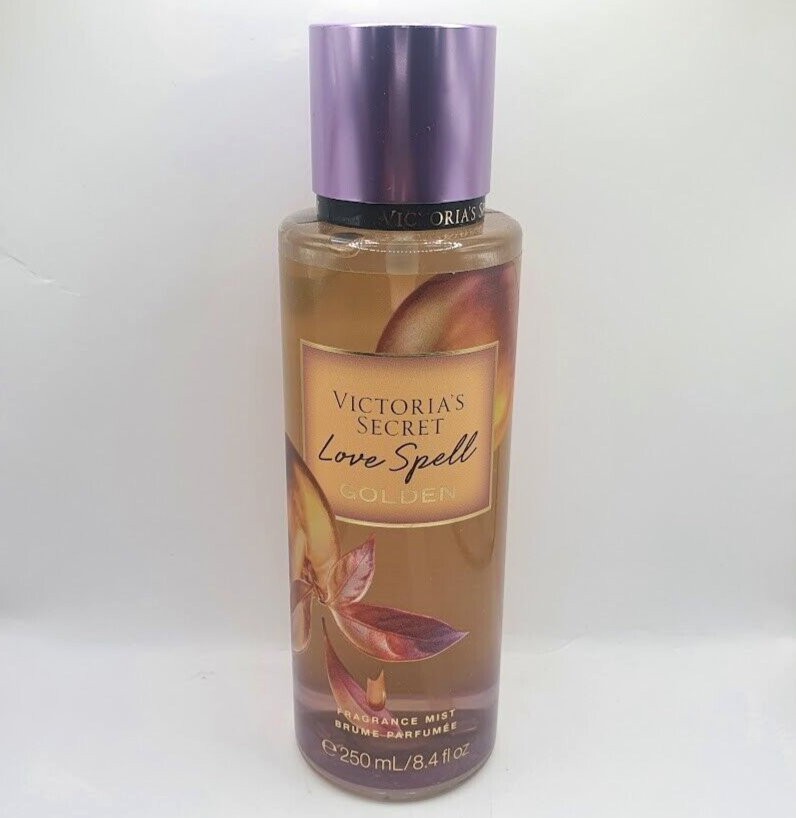 VICTORIA'S SECRET LOVE SPELL GOLDEN BODY MIST 8.4 FL OZ | eBay