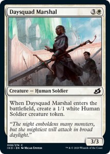 Daysquad Marshal x4 - Ikoria: Lair of Behemoths - NM-Mint, English - Ikoria: Lai