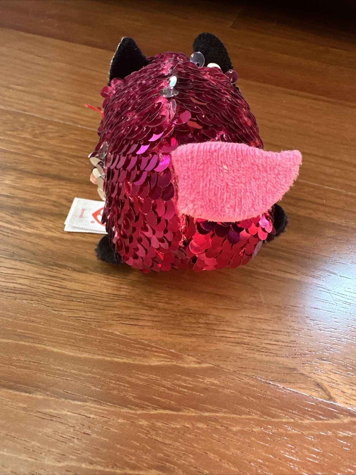 Jewel The Fox TY Teeny Tys 4" FLIPPABLES SEQUINS EUC Retired