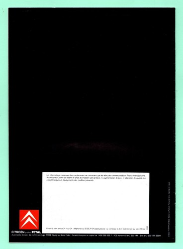 ▬► Prospectus Brochure Catalogue CITROËN AX BX CX ENTREPRISE 09/89 Voiture 16p - Picture 3 of 3