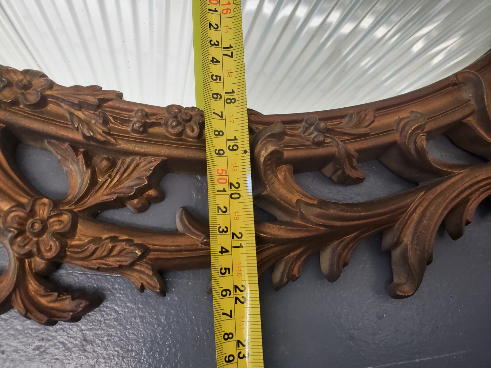 Vintage Turner Framed Wall Fashion Plate Mirror eBay