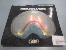 509 Revolver Goggle Replacement Lens - Fire Mirror Clear Tint 509-REVLEN-17-FC