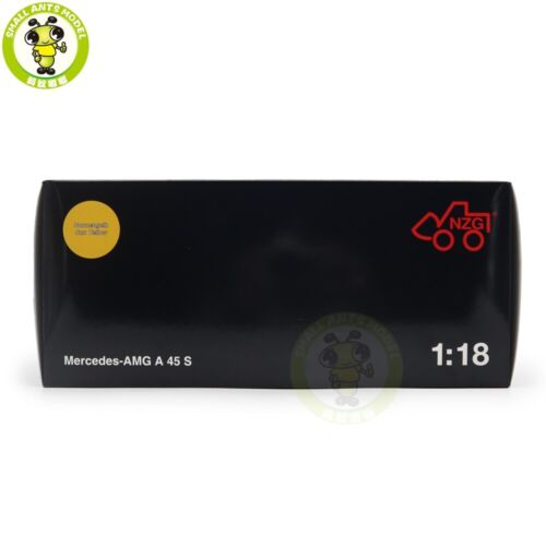 Modellino auto giocattolo 1/18 Mercedes AMG A45 S NZG grigio pressofuso - Foto 14 di 14