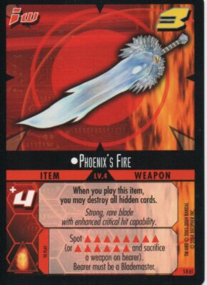 DotHack TCG - Breakout - Phoenix's Fire #65 Rare