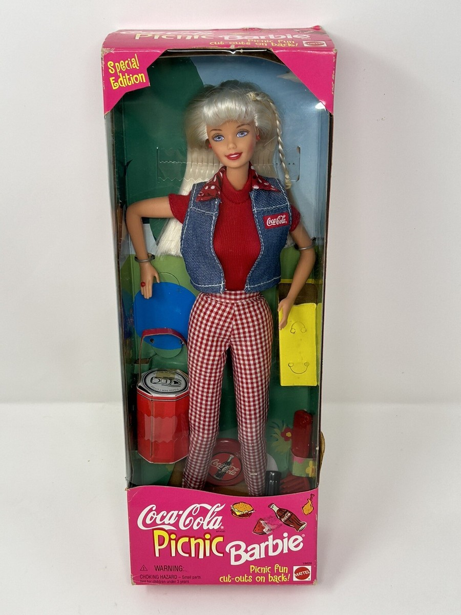 1997 Coca Cola Picnic Vintage Barbie Doll/ MATTEL- Special Edition