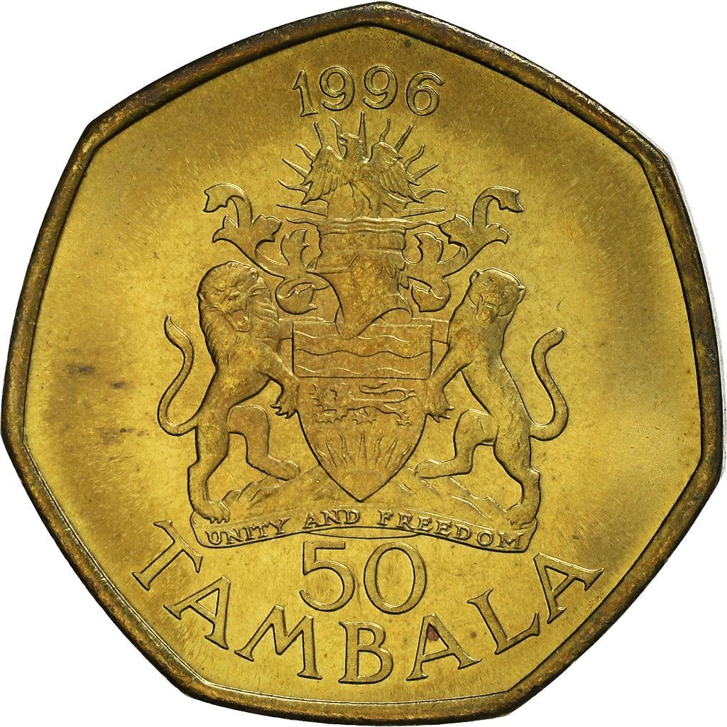 Malawi 50 Tambala Coin | President Bakili Muluzi | 1996 - 2004 | eBay