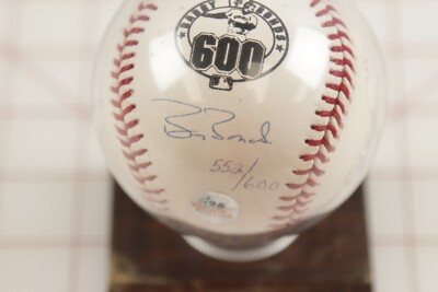 Barry Bonds サイン入り MLBボール Barry Bonds 600 Home Run Signed Baseball | eBay