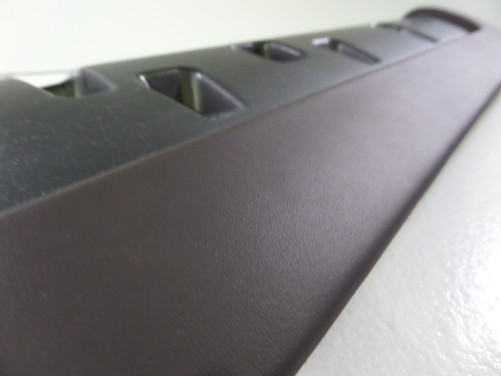 06-13 Bentley Continental Flying Spur Front Right Upper Door Panel Trim BURNTOAK