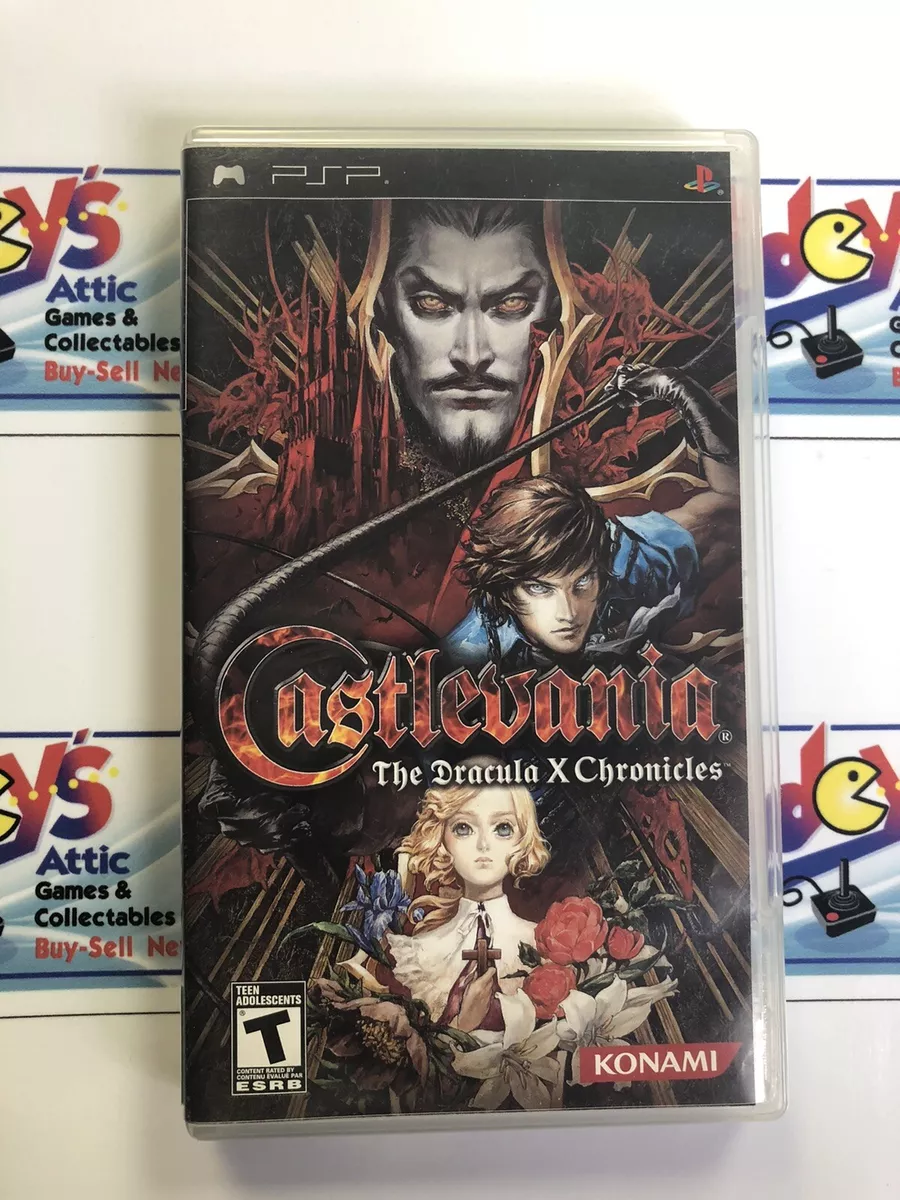 JOGO PSP - CASTLEVANIA: THE DRACULA X CHRONICLES