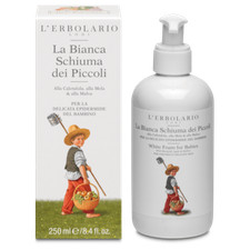 L'erbolario La Blanc Mousse Des Petits 250ml Enfant Bain Shampooing Pomme