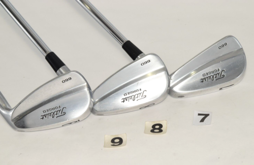 7pcs Titleist 660 Forged 3-4-5-6-7-8-9 RH Golf Iron Set NSPro 950GH S Stiff Club - Picture 5 of 20