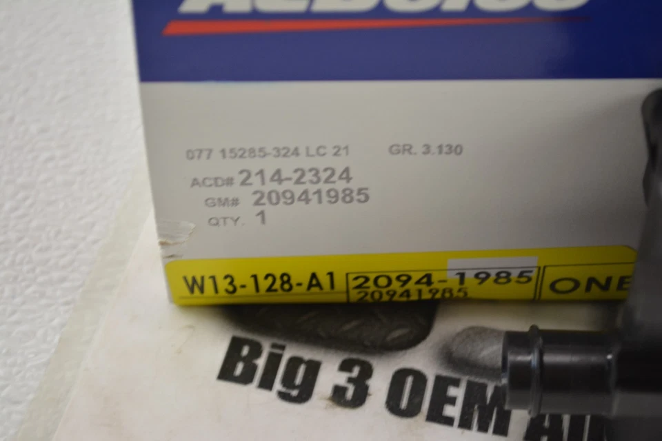 Electroválvula de bote de emisión de evaporador GM original nuevo OEM ACDelco 214-2324 Foto 4 de 4
