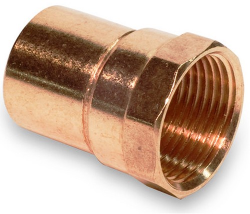 1/2" Copper x Female Adapter Lot Of 25