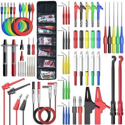 Multimeter Test Leads Kit with Replaceable Probes Set, Assorted