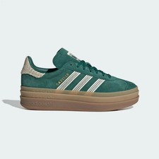 Adidas Gazelle Bold "Collegiate Green Gum" Women's Sneakers Size 6-10 JS3358