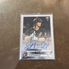 2022 Topps Chrome Stuart Fairchild Rookie Auto RC Rookie #RA-SF TAIWAN WBC