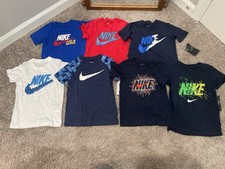 Lot Of Boys Athletic Shirts Nike Under Armour Size 6