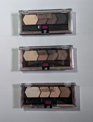 Maybelline Eye Studio Eyeshadow Pallette Your Choice  Discontinued. READ
