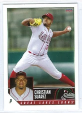 2024 Great Lakes Loons (Class A-Los Angeles Dodgers) Christian Suarez