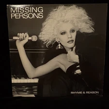 MISSING PERSONS - Rhyme & Reason - CAPITOL ST LP 1984 w/ inner NM