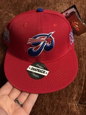 Headgear Classics Snapback Hat Montreal Expos 1934 NL Champs Red MLB
