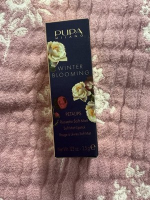 PUPA Milano Winter Blooming Petalips Lipstick  017 Tea Rose New Sealed 