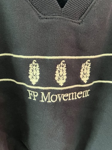 NWOT Free People FP Movement Seeing Double Set In Midnight Navy Size M Fleece - Picture 2 of 15