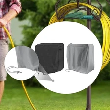 Wall Mounted Hose Reel Cover Water Hose Reel Cover for Outside Lawn Outdoor
