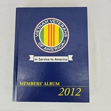 Vietnam Veterans of America 2012 Members' Album Hardback Book plus CD