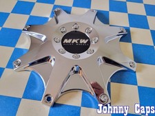 Mkw Wheels Cap M-716 . New Chrome Custom Wheel Center Cap 45 Qty. 1
