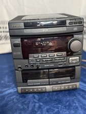 Aiwa NSX-V3000 Digital Audio CD Changer / Dual Cassette Tape Deck Karaoke Parti
