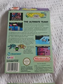 NES BATTLETOADS DOUBLE DRAGON VIDEOJUEGO ORIGINAL NINTENDO, CAJA MANUAL UK 