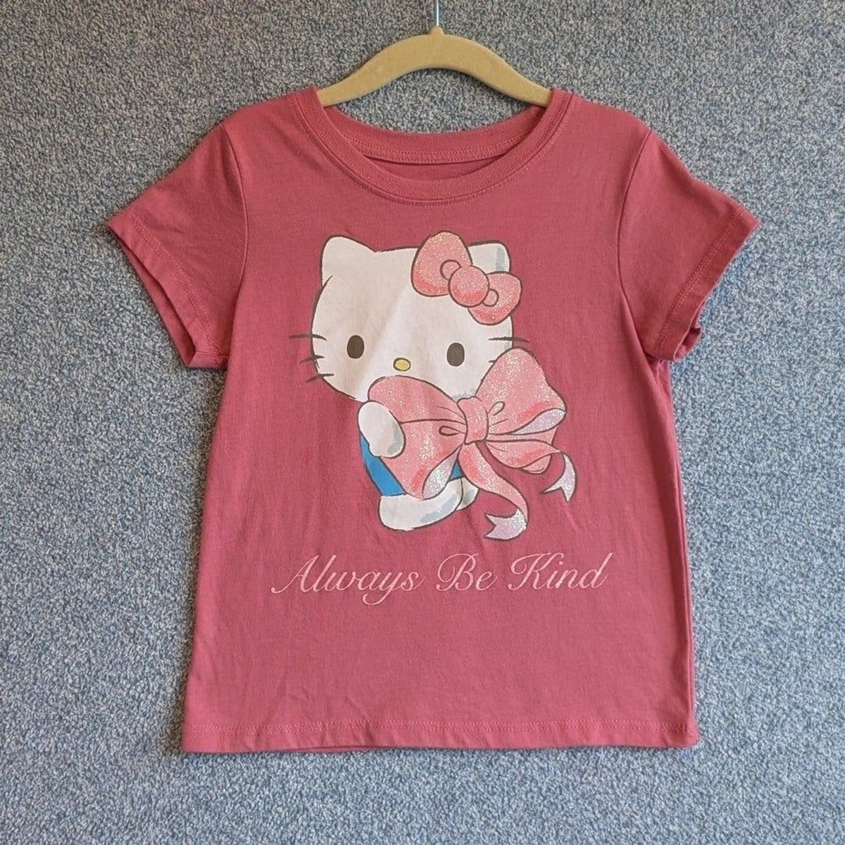 Hello Kitty Girls Pink 5 Size Tops, Shirts & T-Shirts for Girls