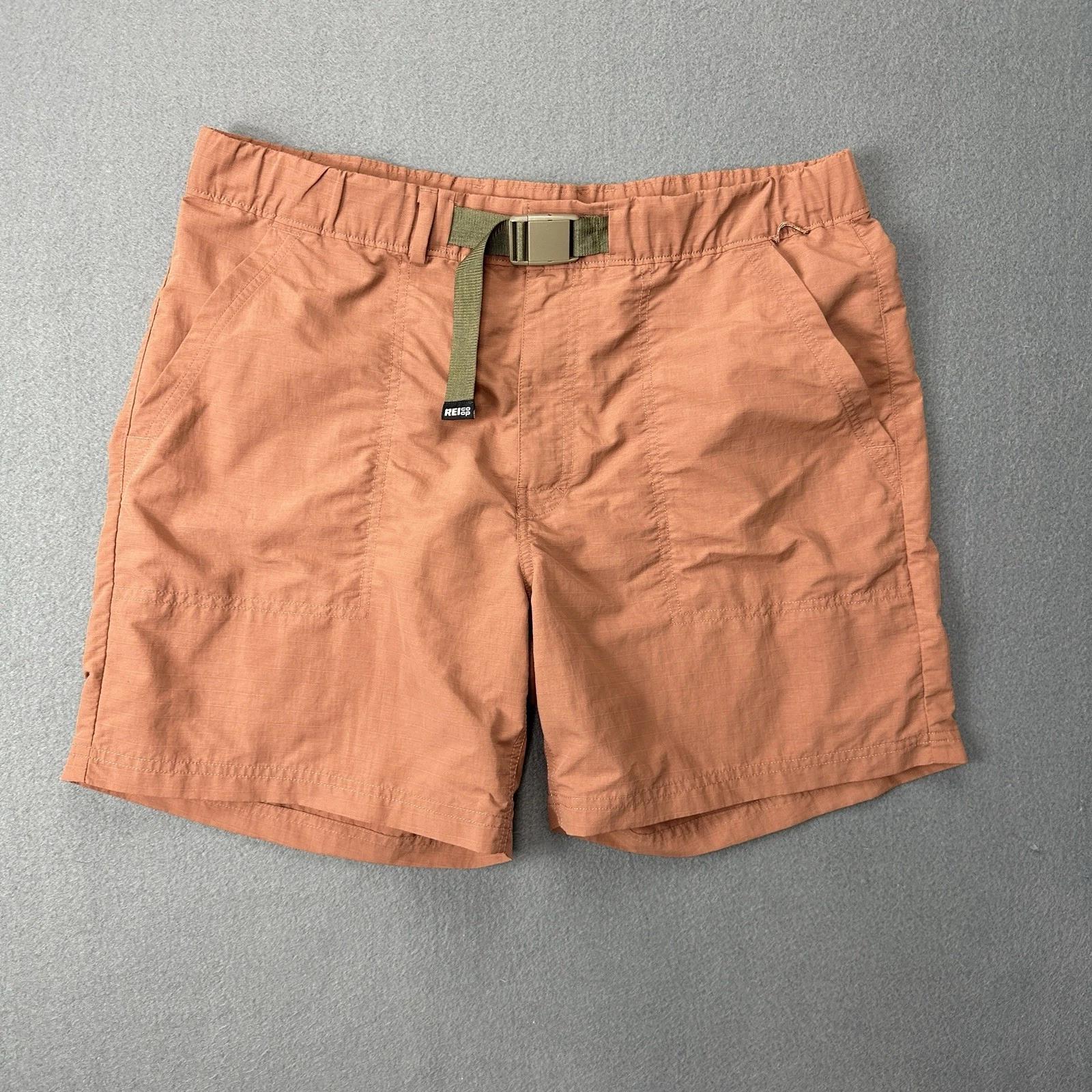 REI Co-op Shorts Mens L Brown Belted Sahara Amphib Ripstop Hiking Quick Dry
Opens in a new window or