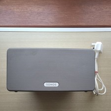 Sonos Play 3 Speaker - White - Sonos Power Lead - Very Good Condition #2