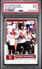 2017 PANINI SCORE 403 PATRICK MAHOMES II SCORECARD RC PSA 9