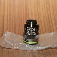 Olympus LUCPlanFL N 20x/0.45 0-2 / FN 22 Objective Lens G UIS2