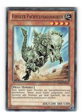Yugioh FOSSILER PACHYCEPHALOSAURIER , ap04-de018 Common deutsch Near Mint 