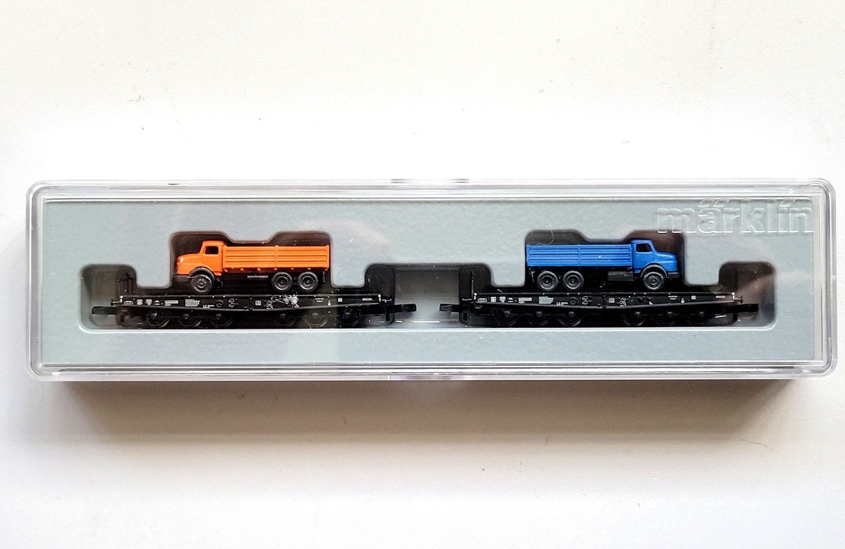 Marklin Z-scale NEW Heavy Duty Flat car Set (DB) type Sammp