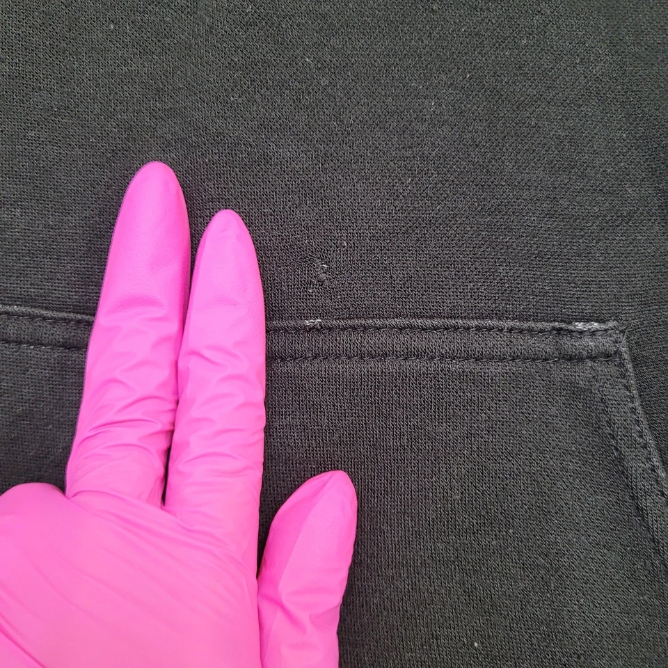 Vintage 90s Wilson Sweatshirt Womens Medium 19x21 Collared - Image 2 of 4