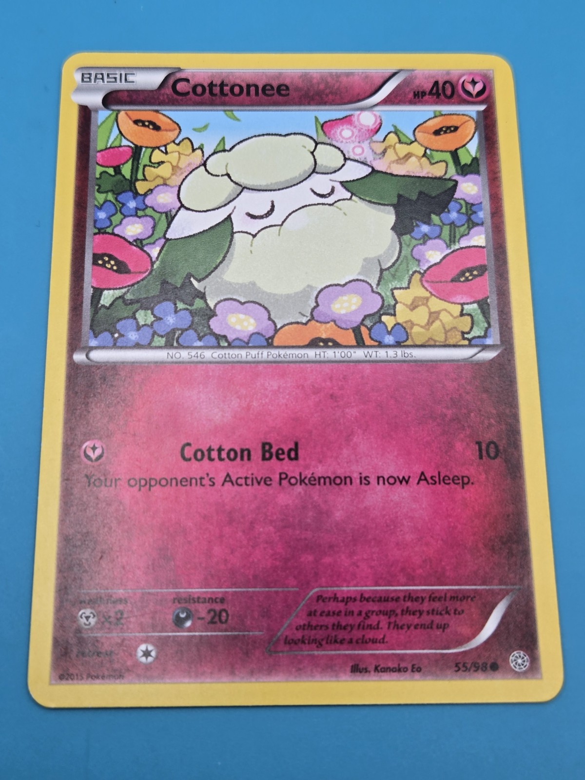Cottonee 55/98 Common XY - Ancient Origins Regular LP