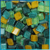 Mosaiksteine 1X1Cm Bunt Glitzernd FüR Kunst & Deko - 200G Set