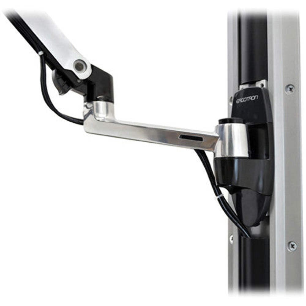 Ergotron 45-243-026 LX Wall Mount Monitor Arm (Polished Aluminum) N/R
