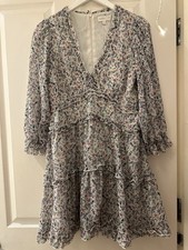 APRICOT summer Boho Style Short Dress Uk 12