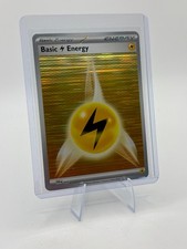 Basic Lightning Energy [Holo] #20 Pokemon Scarlet & Violet Energy