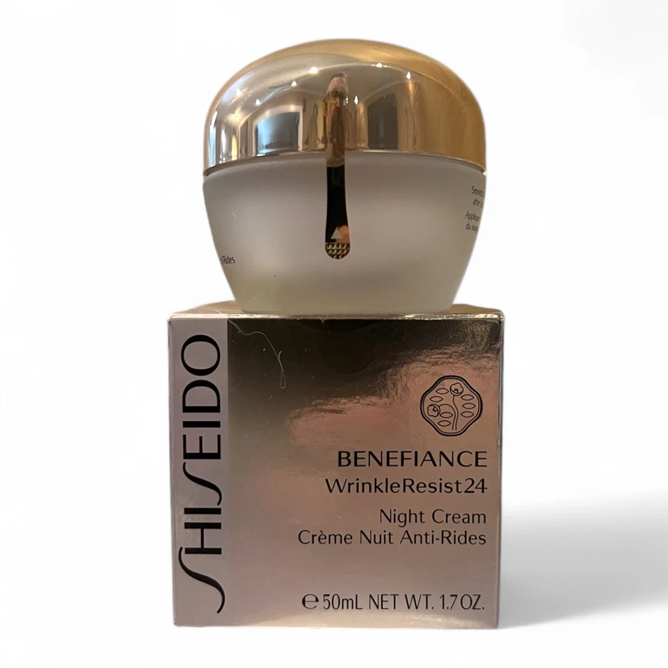 Shiseido Benefiance WrinkleResist 24 Night Cream 1.7oz NIB SEALED - Image 2 of 2