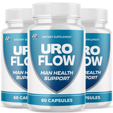  3 Pack Uro Flow for Men Prostate Health  Urinary Support Supplement 180 Caps