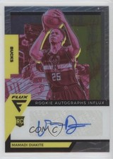 2020-21 Panini Flux Rookie Auto Influx Mamadi Diakite #RAI-MAM Auto 5n0