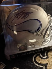 2018 Leaf Autographed Football Mini-Helmet Edition 18