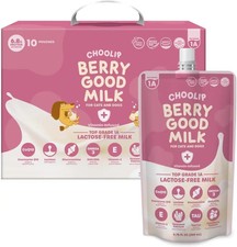 Lactose-Free Vitamin Milk for Cats Dogs, 10-Pack Pet Nutrition Drink